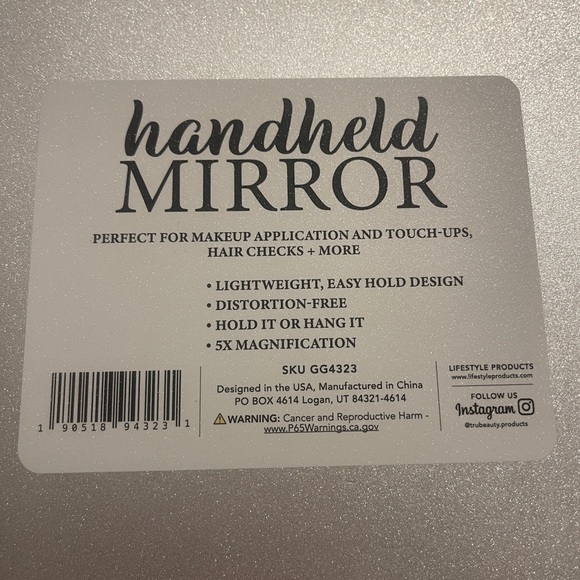 Glitz and Glam Handheld Mirror - Picture 8 of 8